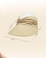 Visera con protección solar UV - UPF 50+/ tipo gorra - Imagen 2