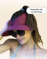 Visera con protección solar UV - UPF 50+/ tipo gorra - Imagen 3