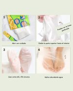 Mascarilla exfoliante para pies (acabado suave y brillante) - Imagen 3